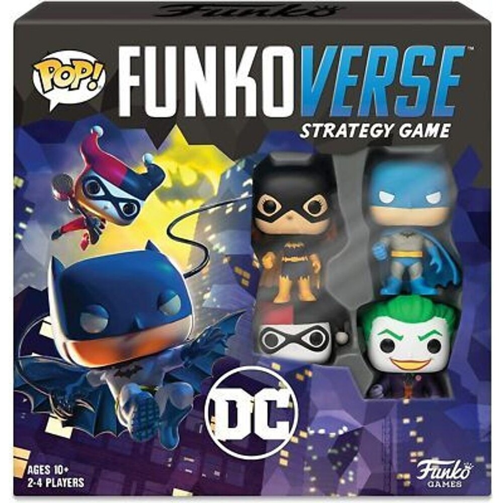 Funko Pop Verse DC Strategy Game Batman Joker Batgirl FUNKOVERSE Sealed